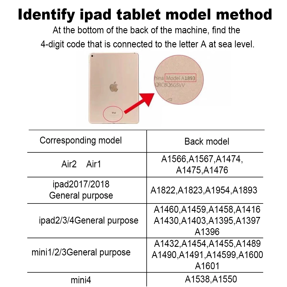 Для iPad 5/6th поколения Air 2 Mini 1/2/3, iPad 2/3/4 Pro 10,5 мини 4/5 чехол силиконовый мягкий чехол для задней панели с подставкой из искусственной кожи Smart Cover