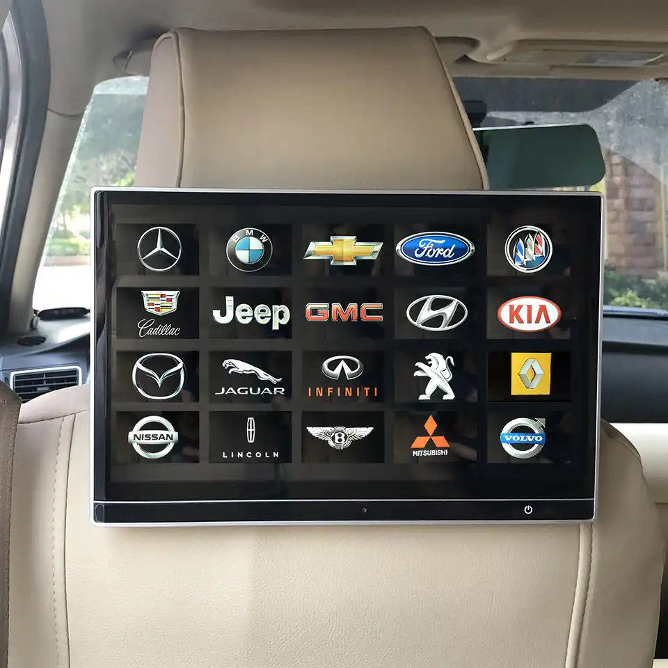 Rear Seat Entertainment LCD Android Headrest Display Car Monitors