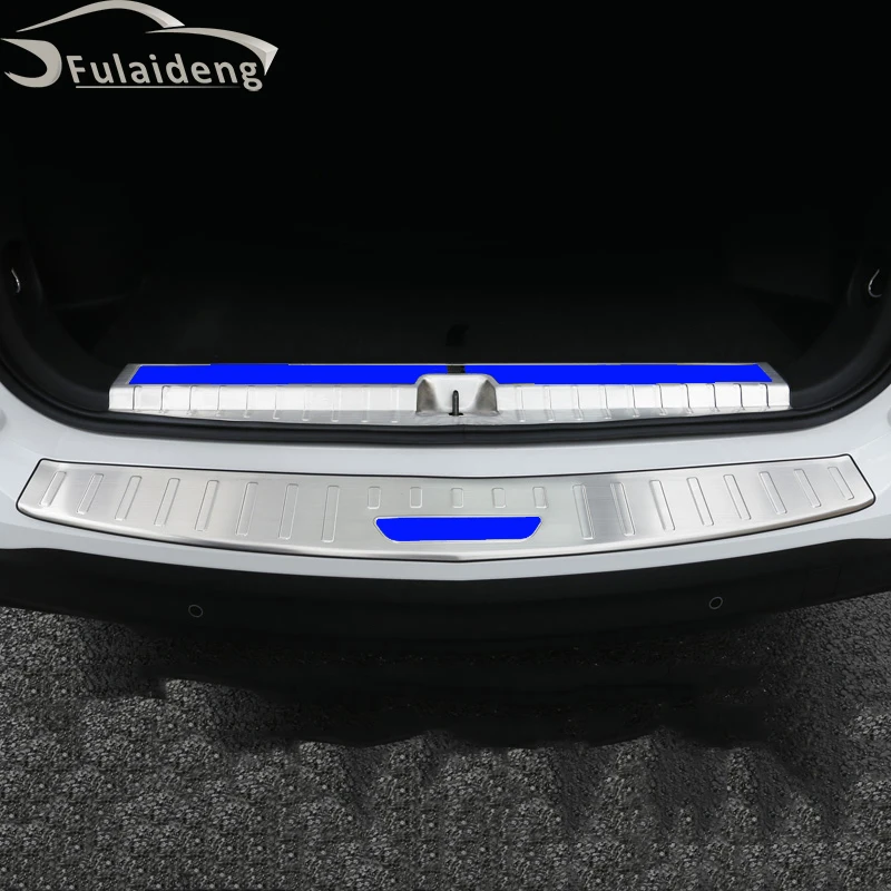 Для Chevrolet Equinox Нержавеющая Сталь автомобильный багажник педаль подоконника Накладка автомобильный Стайлинг