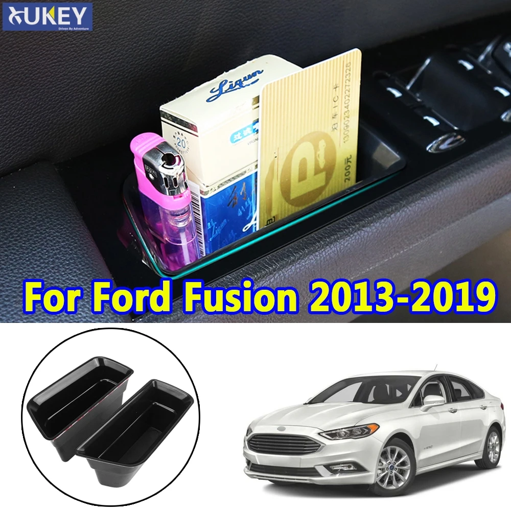 Для Ford Fusion Mondeo 2013 дверная коробка для хранения внутренняя дверная ручка подлокотник контейнер-корзина чашки