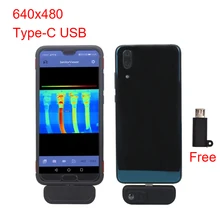 WG201 приложение для Android тепловизор камера s для смартфона инфракрасная тепловизор камера с usb-адаптером type-C Тепловые устройства