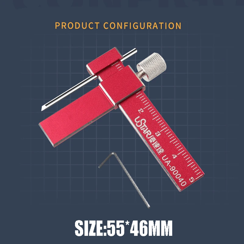 Model Isometric Line Engraver Parallel Line Carving Tool 2