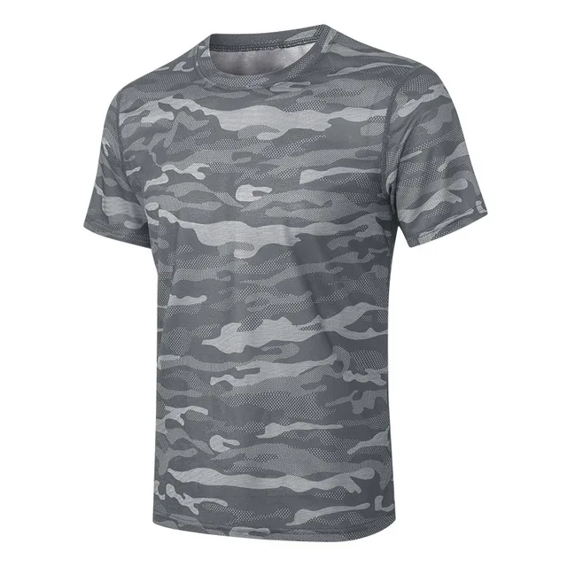 Breathable Camouflage Running T-shirt 