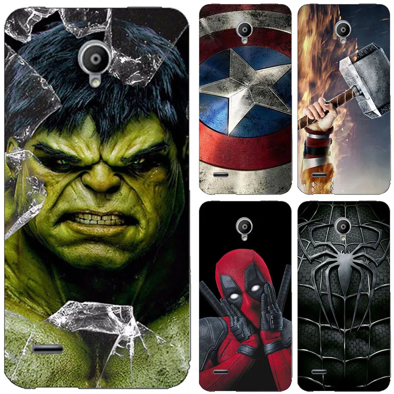 

Superhero Phone Case Cover for Vodafone Smart Prime 6 895N Superman Back Cover Bags for Vodafone Smart Prime 6 895N Case Fundas