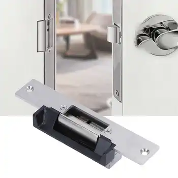 

DC 12V Cathode Lock Stainless Steel Door Access Control Electric Strike Lock Household Accessories