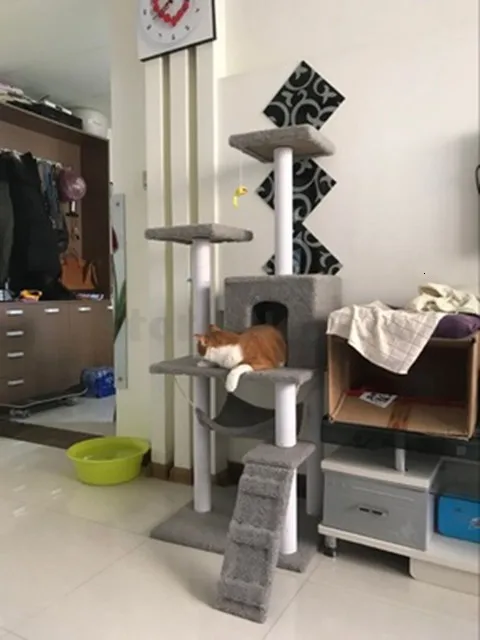 Кошачья полка для скалолазания кошачье гнездо когтеточка Кошка дерево кошачий домик кошка прыгающая платформа кошачья игрушка кошка скалолазание дерево