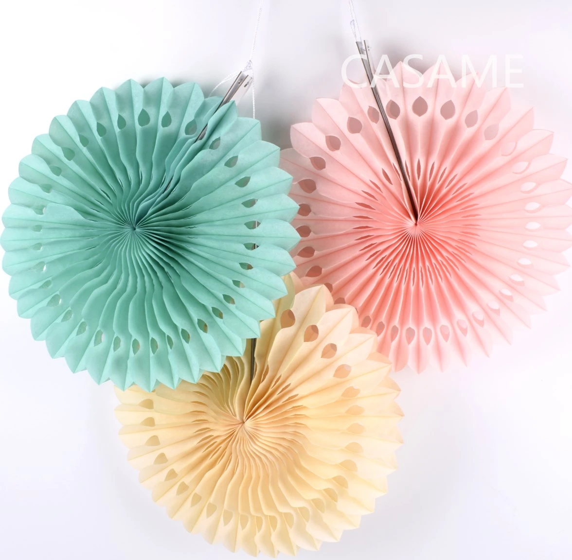 8 インチうちわ背景装飾の結婚式のパーティーペーパークラフト Diy ぶら下げティッシュペーパー誕生日パーティー祭用品 造花 ドライフラワー Aliexpress