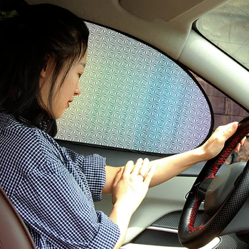 

Window Sun shade Sun Shade Cover Cling Sunscreen Black 15"X24.8" Parts