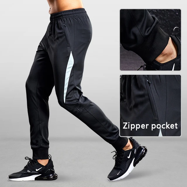 Pantalones de correr para hombre y niño, pantalón de entrenamiento de  fútbol, baloncesto, trotar, Fitness, gimnasio, pantalones deportivos de  entrenamiento _ - AliExpress Mobile