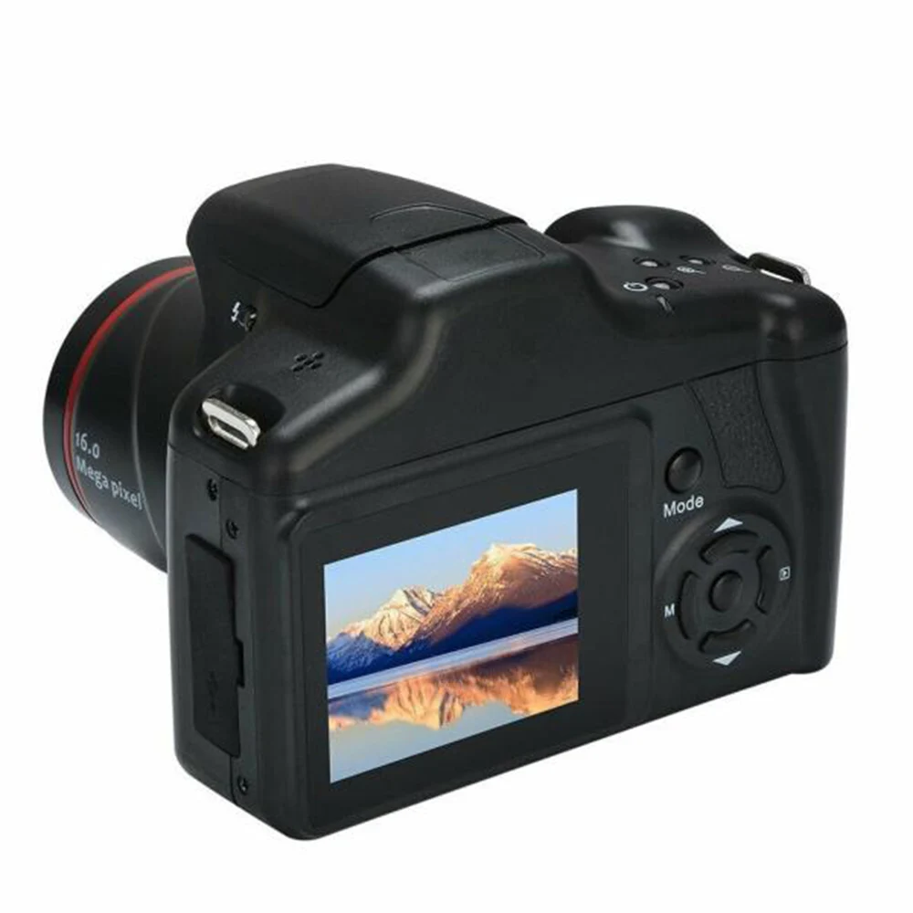HD05 Digital SLR Camera Digital Camera 3 Inch TFT LCD Screen 16X Zoom HD 16MP 1080P Anti-Shake US Trans-flash Card 64GB