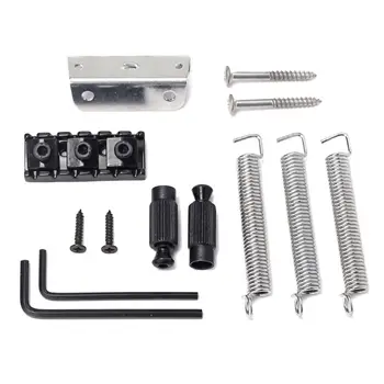 

Floyd Rose Double Locking Tremolo System Bridge for Electric Guitar Parts Black