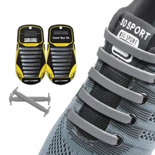 

16 Pcs Elastic Shoelaces Silicone Shoe Laces Without Ties Child Adult Rubber Shoelace For Sneakers Quick Simple Lazy Lace