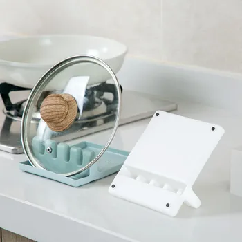 

1PC Kitchen Storage Rack Household Plastic Pot Cutting Board Racks Multifunctional Spatula Holder