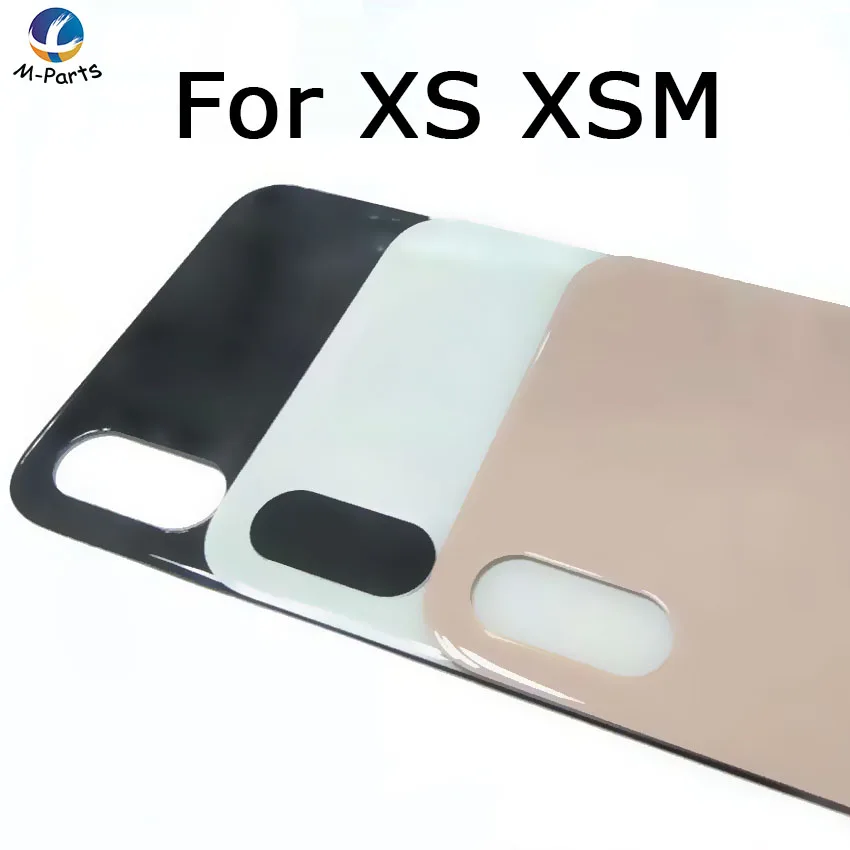 Оригинальный чехол для iphone XS MAX XSM XSMax Задняя стеклянная панель Крышка батарейного