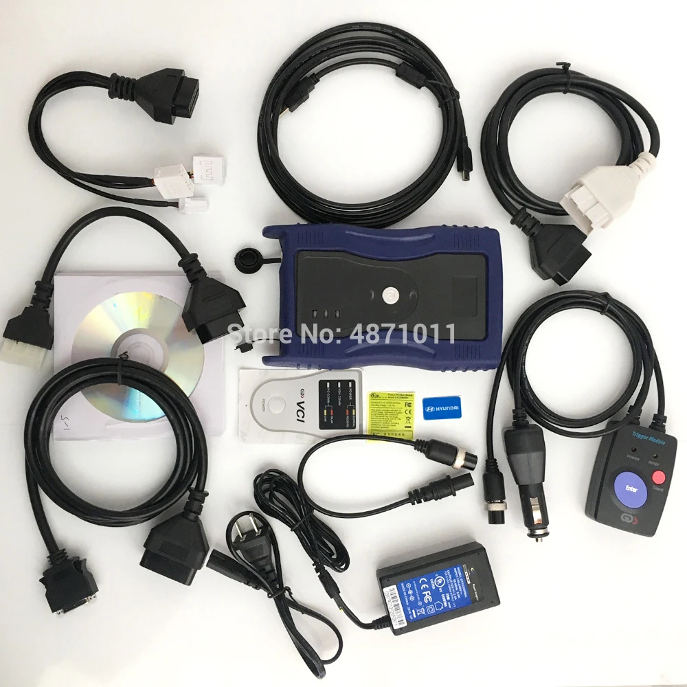 Gds Vci диагностический интерфейс OBD2 инструмент сканирования для Hyundai Kia (с