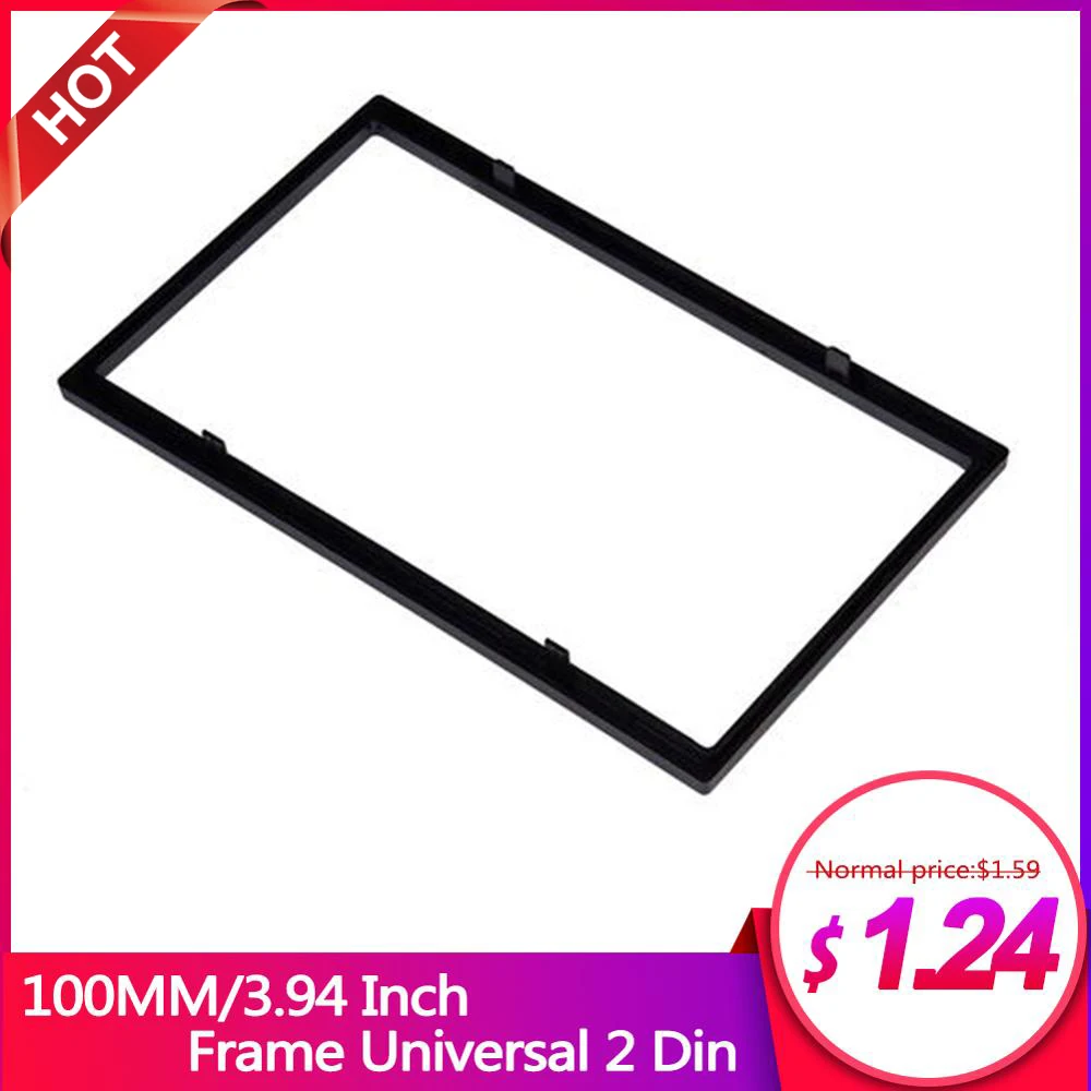 100MM/3.94 Inch Frame Universal 2 Din Car Radio MP5 Installation Accessories - AliExpress - Золотой Фид