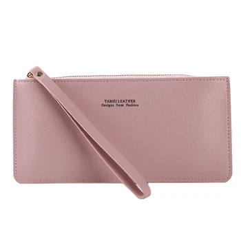 

New Women Wallet Female Mobile Phone Bag Lady Carteira Long Fashion Zipper English Letter Print Clutch Hand Bag Portfel