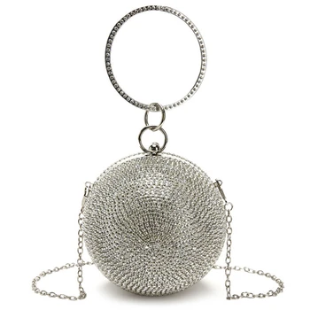 

Diamond Women Party Crystal Clutches Evening Bags Wedding Bag Bridal Shoulder Handbag Clutch Purse
