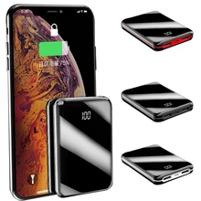 Внешний аккумулятор 10000 мАч, внешний аккумулятор, быстрая зарядка, портативный внешний аккумулятор с двойным usb-выходом для телефона, удобный и практичный