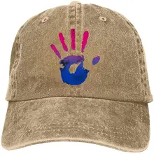 Bi Handprint двойная Пряжка Регулируемая ковбойская индивидуальная Ретро ковбойская шляпа