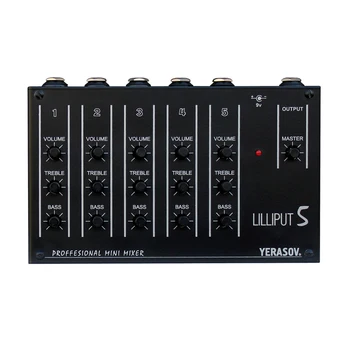 

Lilliput-5c mixing console, 2 linear/3 microphone inputs, yerasov