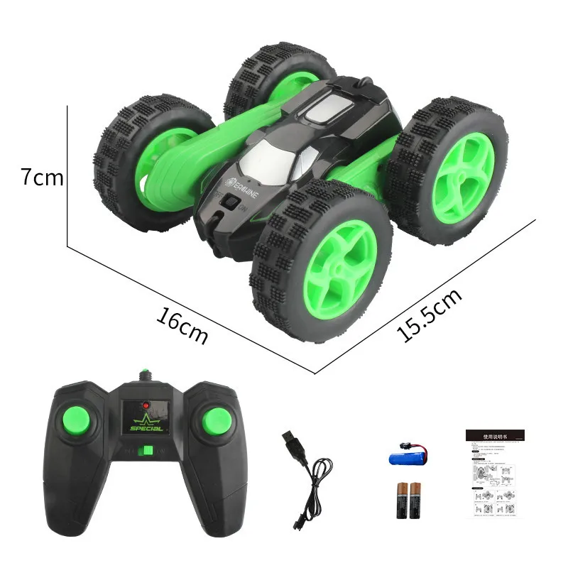 Eachine EC02 1:24 RC Car 2.4G 4CH Stunt Drift Deformation Roll Car 360 Degree Flip Robot Vehicle Models Remote Control Kid Toys