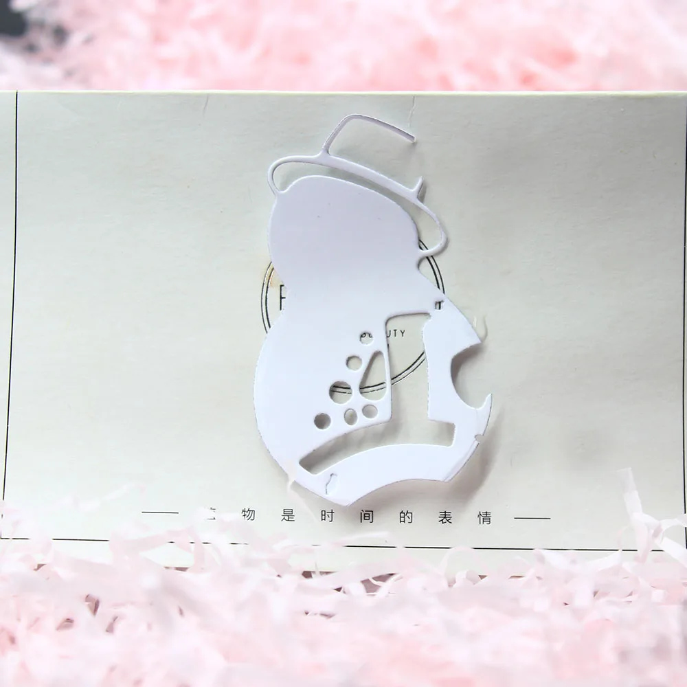 Форма для ножа с тиснением в виде Санты новинка форма скрапбукинга бумаги