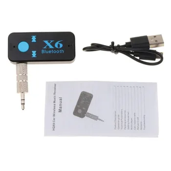

Bluetooth 5.0 Receiver 3.5mm AUX Car Stereo Audio Music Microphone Handfree Wireless Adapter Support TF Card