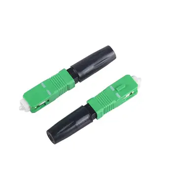 

SC Connector Fiber-Optic FTTH APC Single-Mode 100PCS Hot-Melt