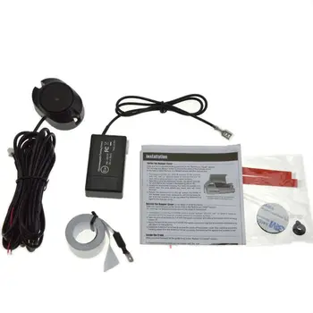 

Car Reverse Parking Sensor Alarm No Drill Mount Volume Switch 3 Modes Auto Tool