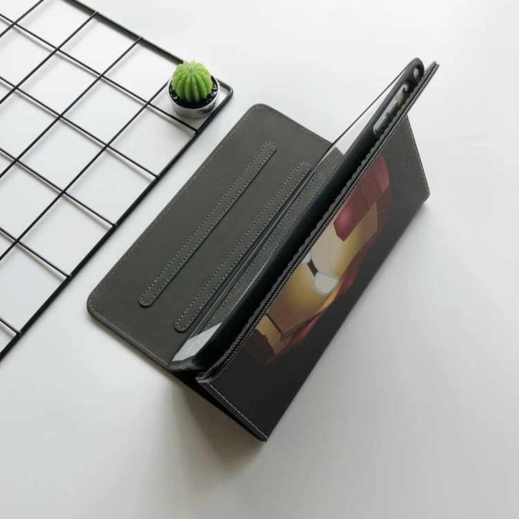 Автоматический будильник смарт-чехол с подставкой для Планшеты ipad Mini1 на возраст 2, 3, 4, 5, ipad air 2 3 pro 10,5 Мультфильм защитный чехол для ipad 2, 3, 4 18 9,7