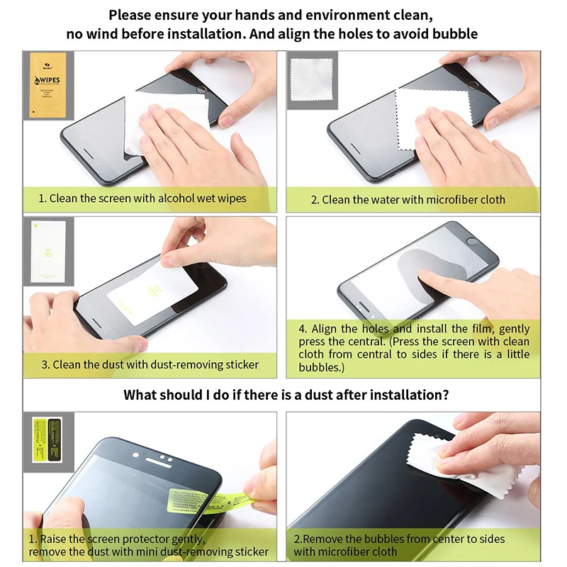 Защитная пленка из закаленного стекла для iphone 11 PRO MAX XS XR, Защита экрана для iphone 6, 7, 8, 6s Plus, 9 H, противотуманная пленка