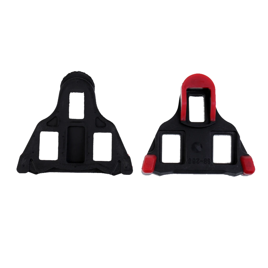 2 Pcs Road Bike Cleats 6 Degree Cycling Self-locking Pedal Cleats Set