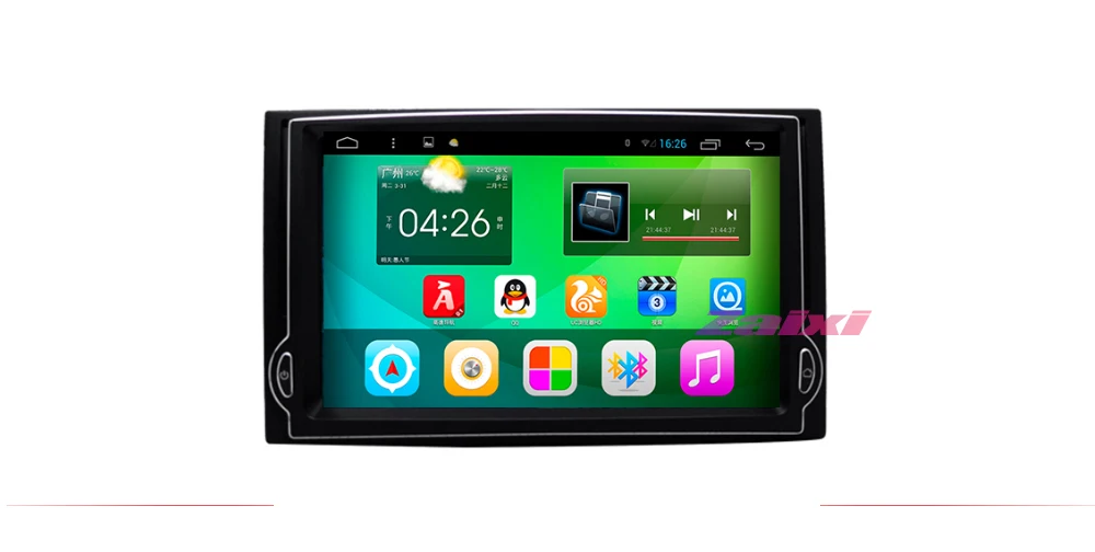ZaiXi 2din автомобильный мультимедийный Android Авторадио автомобильный проигрыватель с радио и GPS для hyundai iMax 2007~ Bluetooth WiFi Зеркало Ссылка Navi
