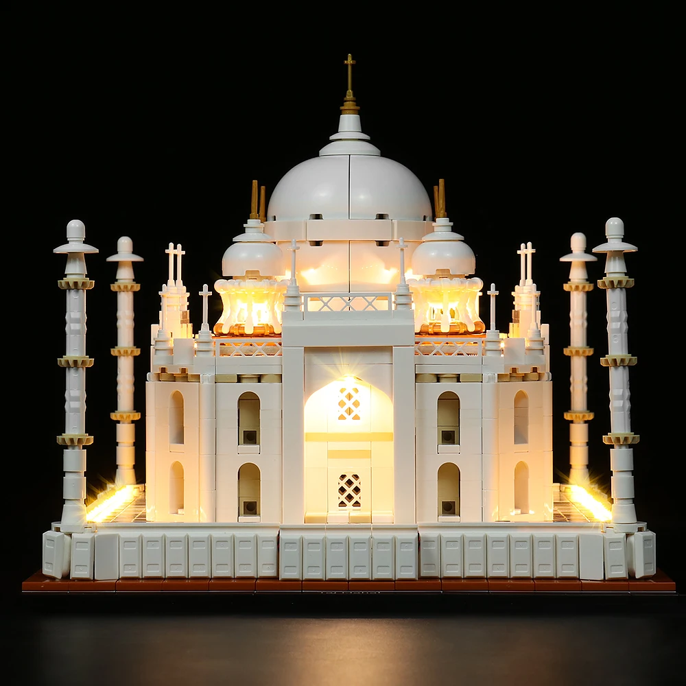 Vonado LED Lighting Set for 21056 Architecture Taj Mahal Kryator Collectible Model Toy Light Kit,Not Included the Building Block 2