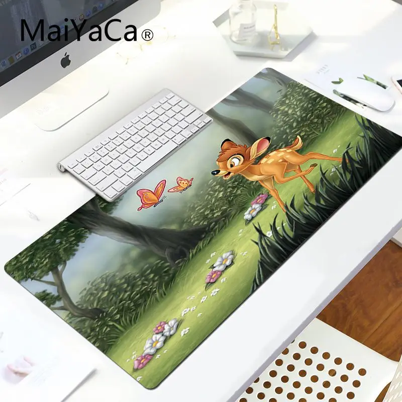 MaiYaCa ваши собственные коврики Bambi прочный резиновый коврик для мыши подставка для ноутбука игровой шкафчик мыши коврик для мыши игровой коврик для мыши - Цвет: LockEdge 30X90cm