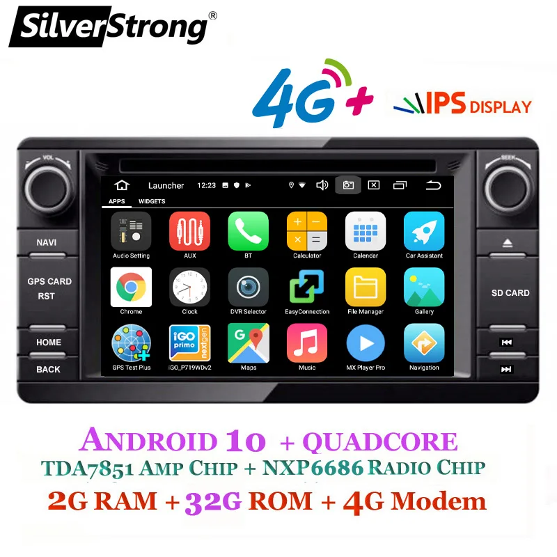 DVD проигрыватель SilverStrong на базе Android 2014 2din GPS для MITSUBISHI OUTLANDER 2017 Outlander Pajero CARPLAY DAB +