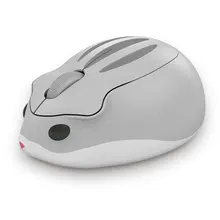 2,4 ГГц Беспроводная мини-мышь 1200 dpi в форме хомяка беспроводная мышь USB подключение мыши Милая игровая мышь для ПК ноутбука