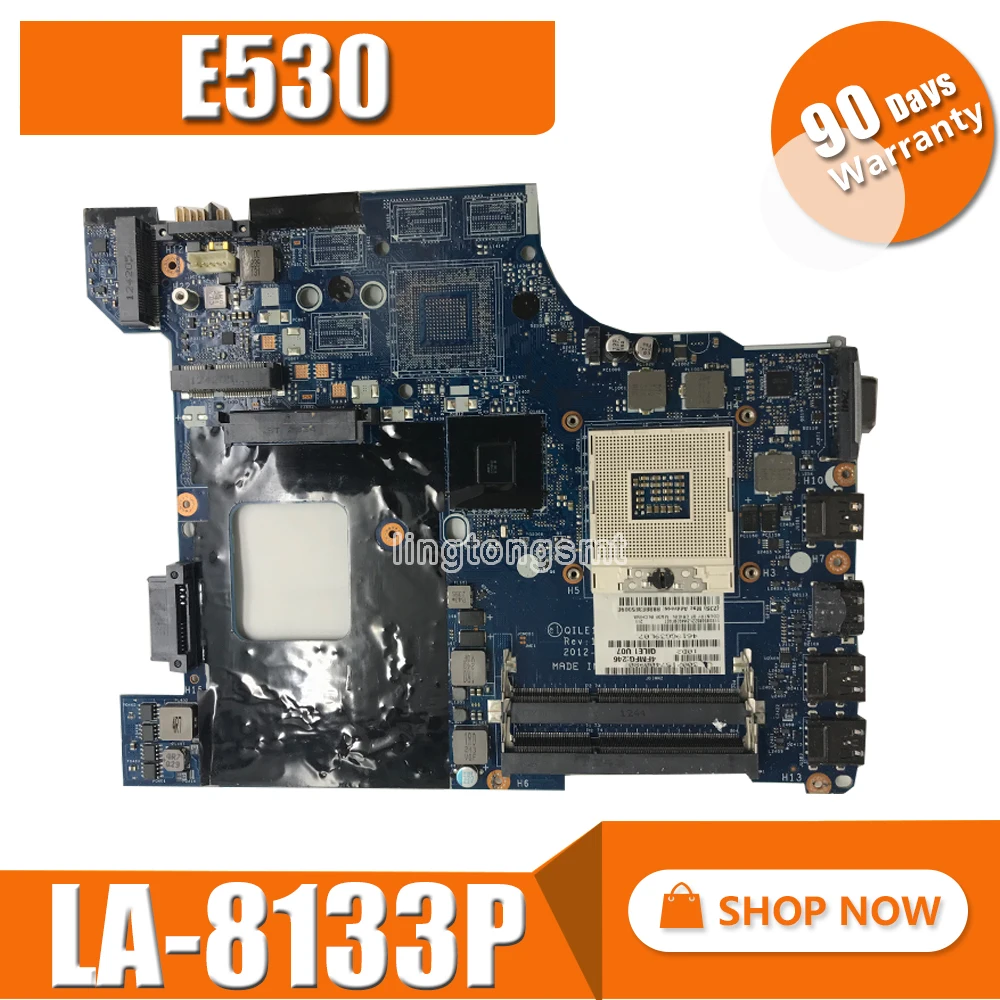 Бесплатная доставка для For Lenovo E530 материнская плата ноутбука QILE2 LA 8133P