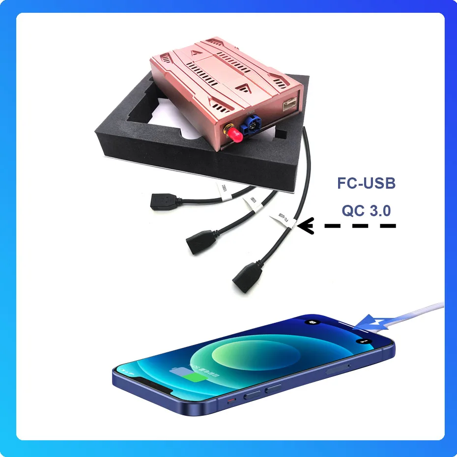 For Chery TIGGO 8 New Upgrade 4+32G Carplay Box Universal Car Android System Car-Play USB AI Box All metal fuselage