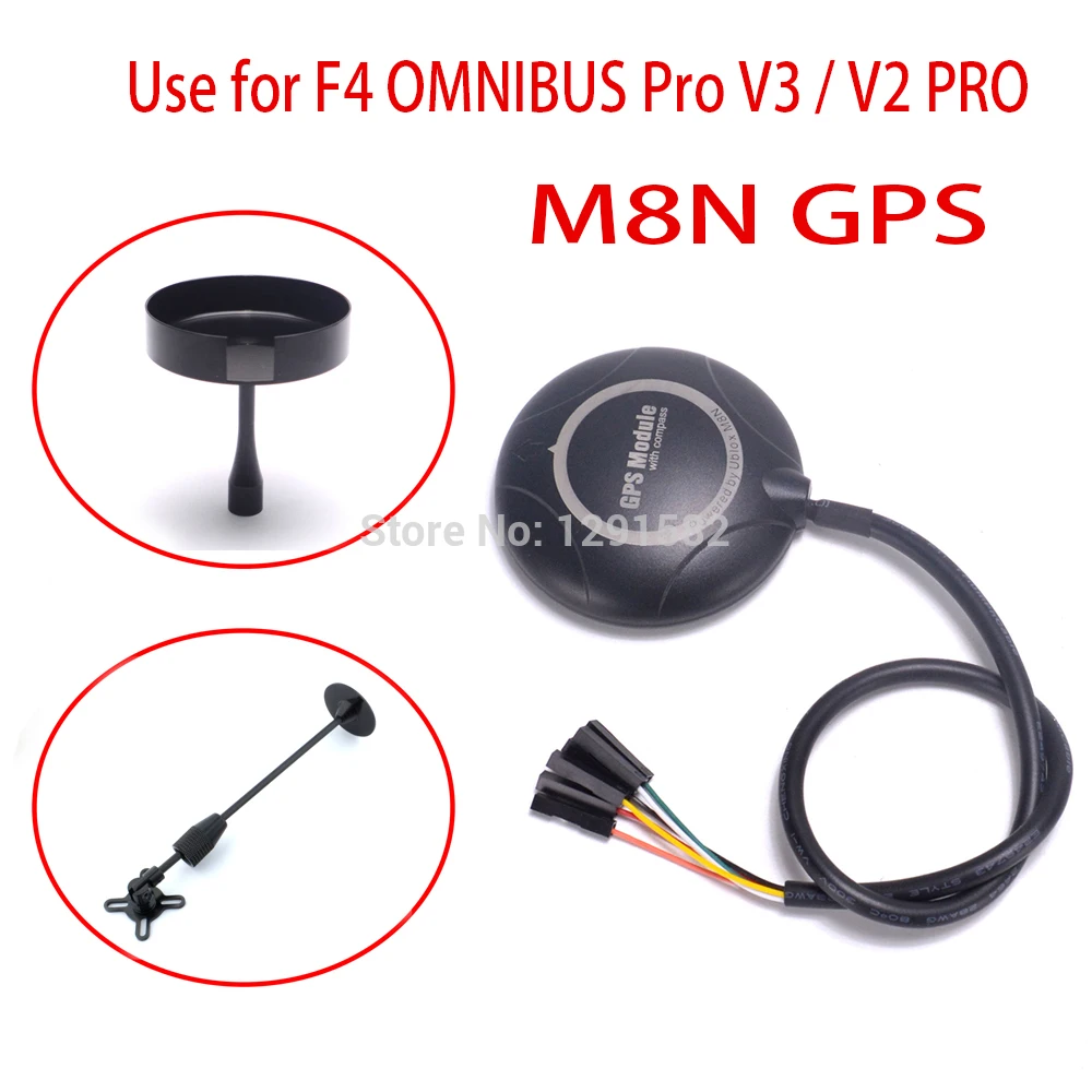 GPS модуль M8N с компасом и держателем подставка для F4 OMNIBUS Pro V3 / FLIP 32 V2 PRO плата
