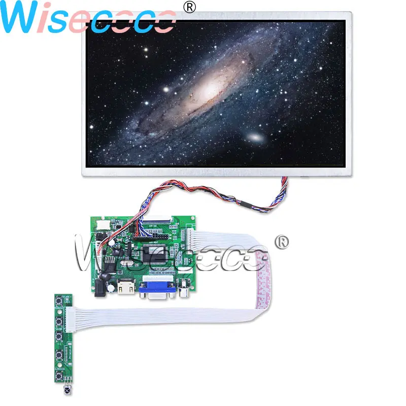 ЖК-дисплей TM101DDHG01 10 1 дюйма 1024 × 600 40 контактов с платой драйвера LVDS VGA 2AV | Мобильные