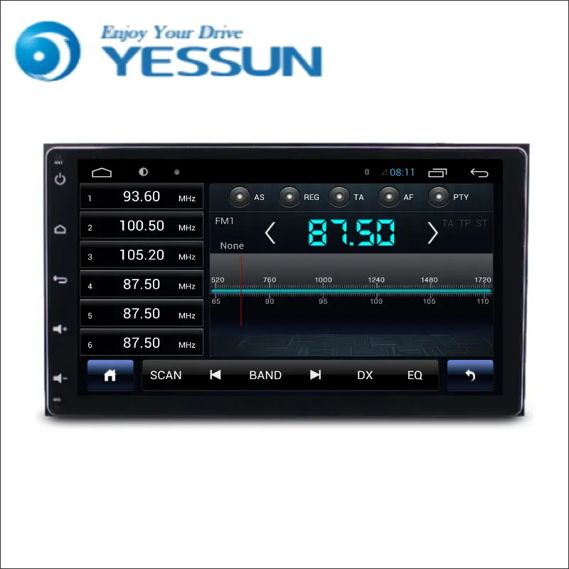 YESSUN для Toyota Sienna 2015 ~ 2016 Android автомобильный навигатор GPS HD сенсорный экран стерео