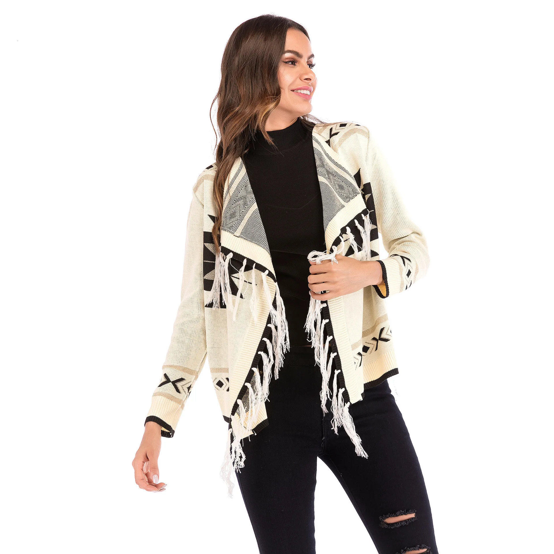 

Dress Restore Women's Truck Designer Jas Long Mouwen Leaves Trees Used Pattern Tops Female
