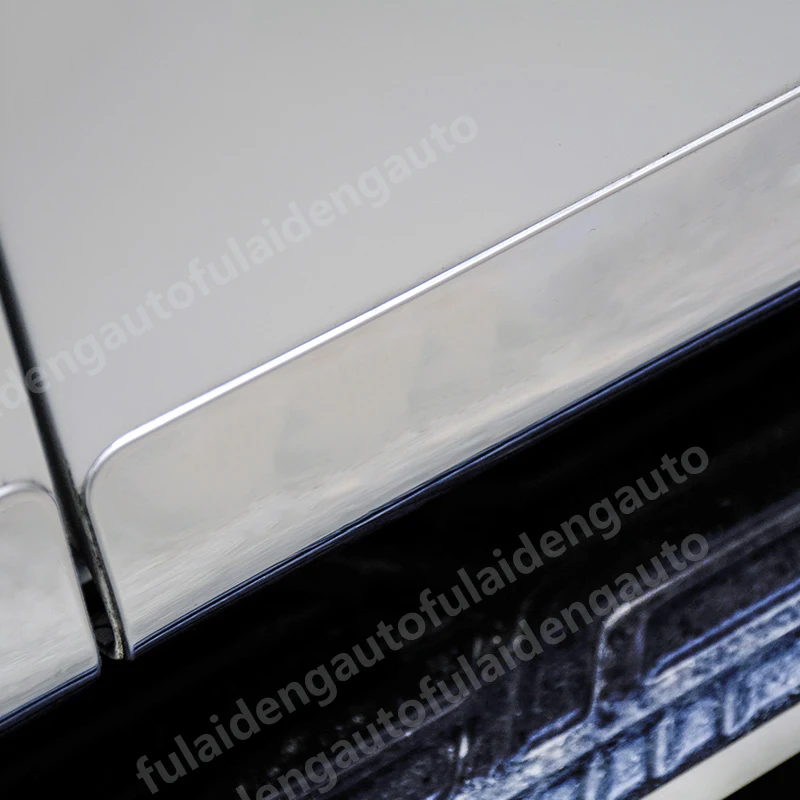 4 шт. для Nissan Armada Patrol Y62 2010- ABS хромированный корпус двери боковой молдинг крышка отделка авто аксессуары