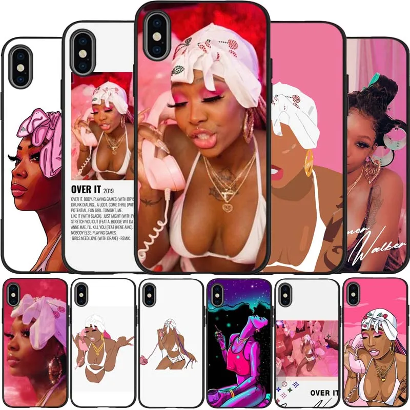 Чехол-накладка для iPhone 12 11 XR XS Max 7 8 6 6S Plus 5 5S SE 2020 черный | Мобильные телефоны и
