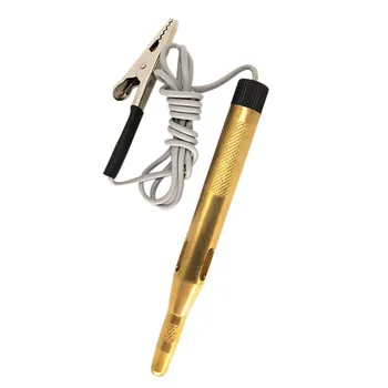 

Hot 2019 DC 6V 12V 24V Copper Auto Car Light Circuit Tester Lamp Voltage Test Pen Detector Probe Light System Test Probe Lamp