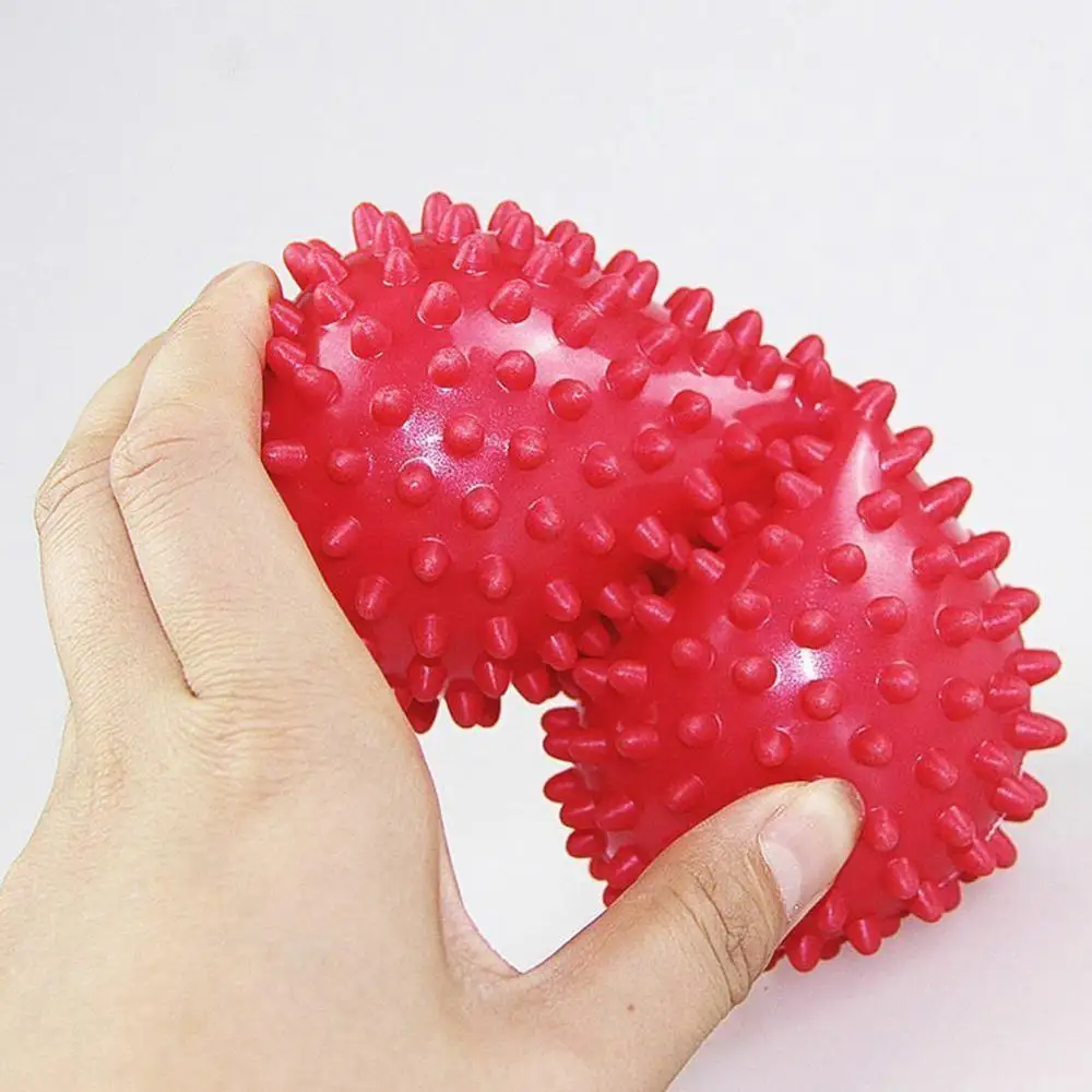 1pcs Peanut Massage Ball Spiky Relief Muscle Aches Stress Peanut Ball Therapy Healthcare Gym Muscle Relex Device Soft fitness
