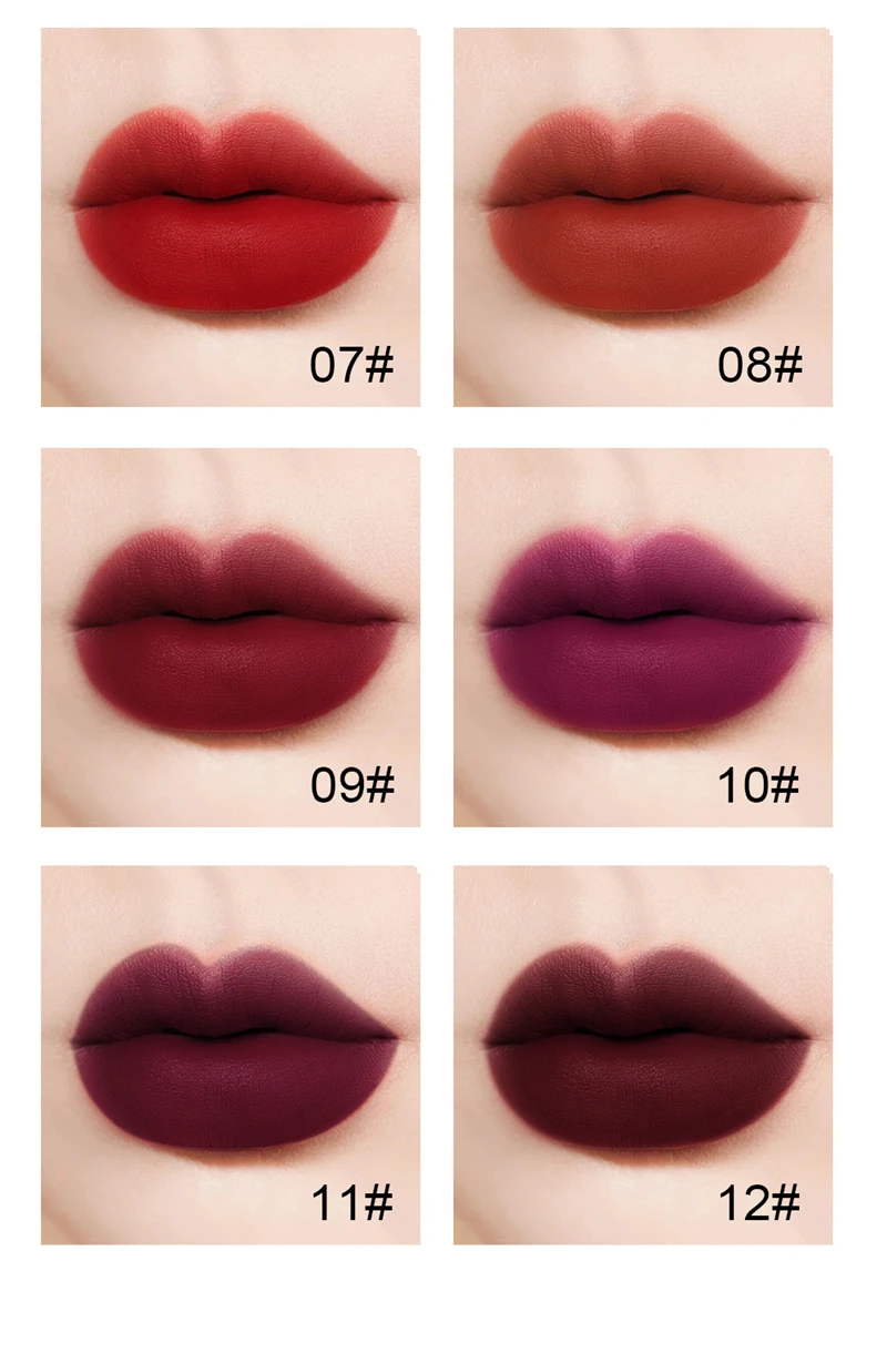Feuchtigkeitsspendender Matter Lippenstift Wasserfest Und Langanhaltend_voghion.com