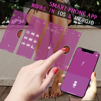 APP Remote Control Female Vibrator For Couple Women Wearable Dildo G Spot Stimulator Double Vibrators Sex Toys For Women 2